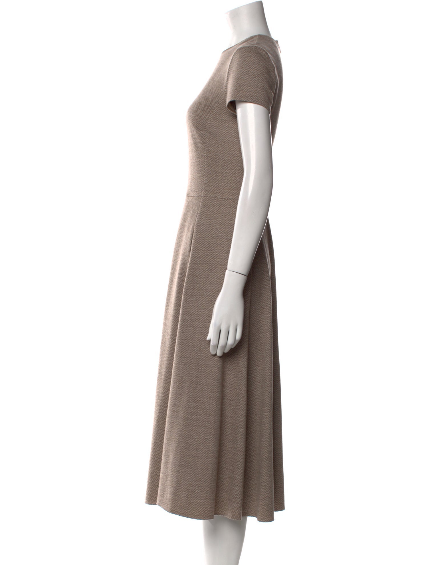 Ralph Lauren Collection Wool Midi Length Dress w/ Tags