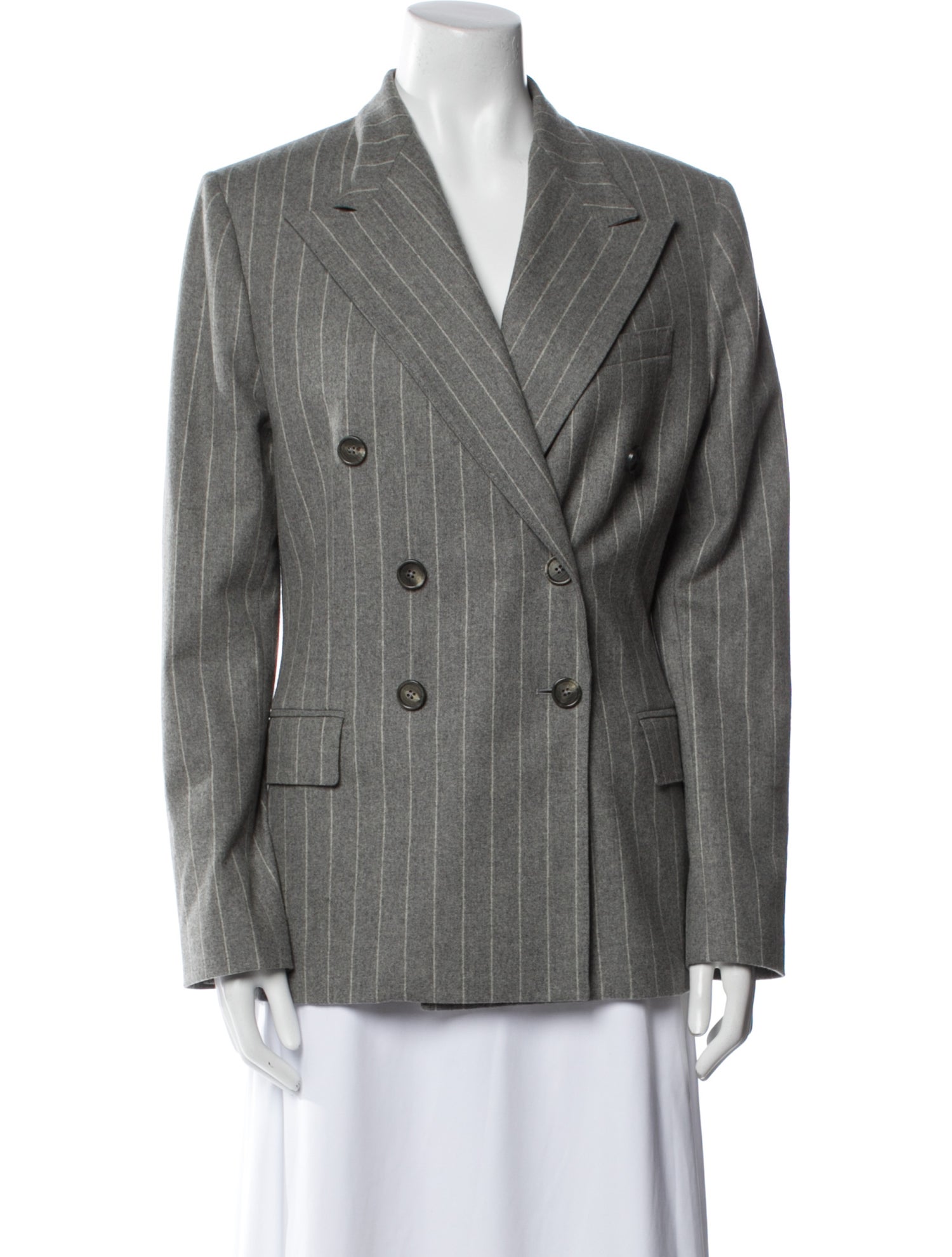 Ralph Lauren Collection Wool Striped Blazer