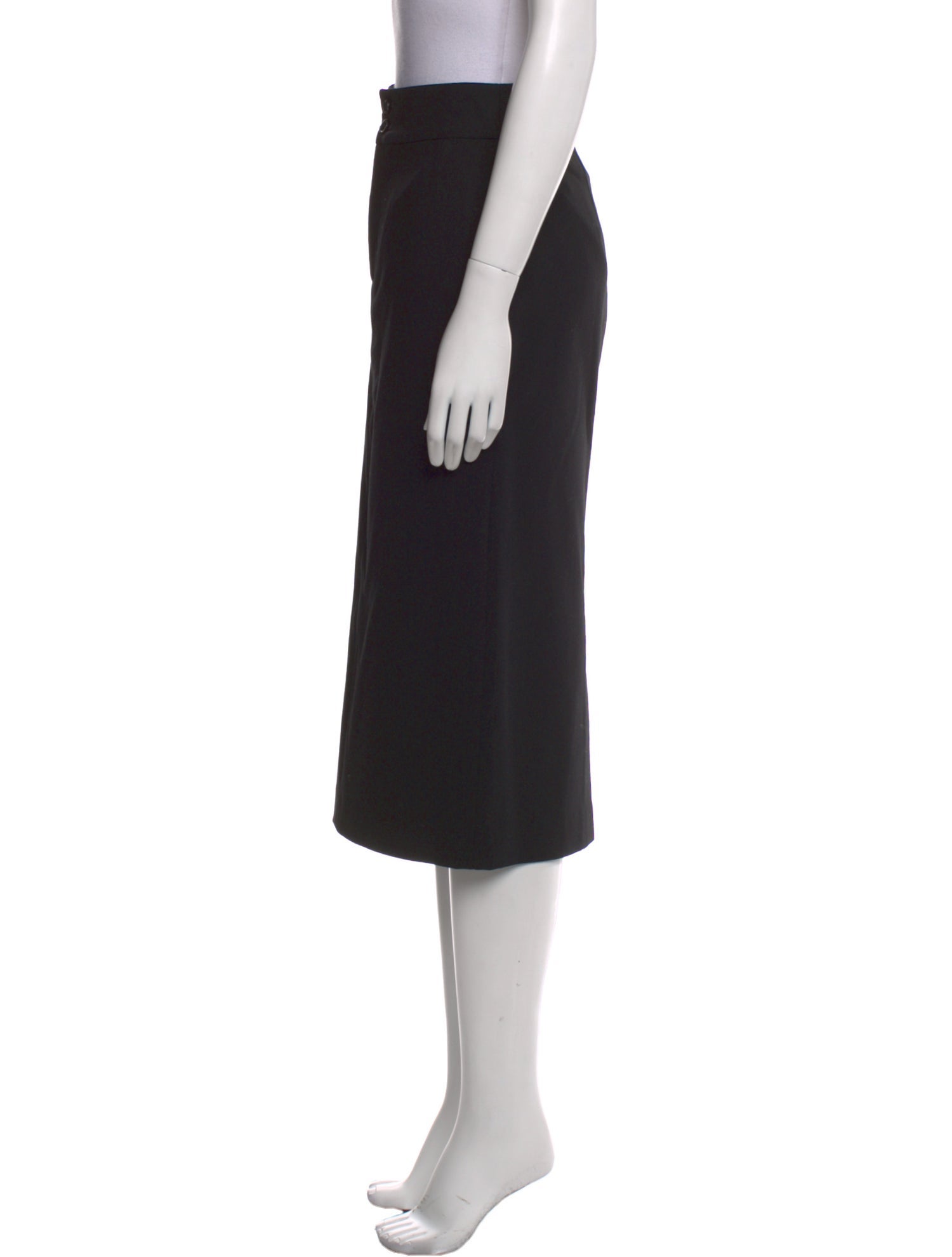 Ralph Lauren Collection Wool Knee-Length Skirt