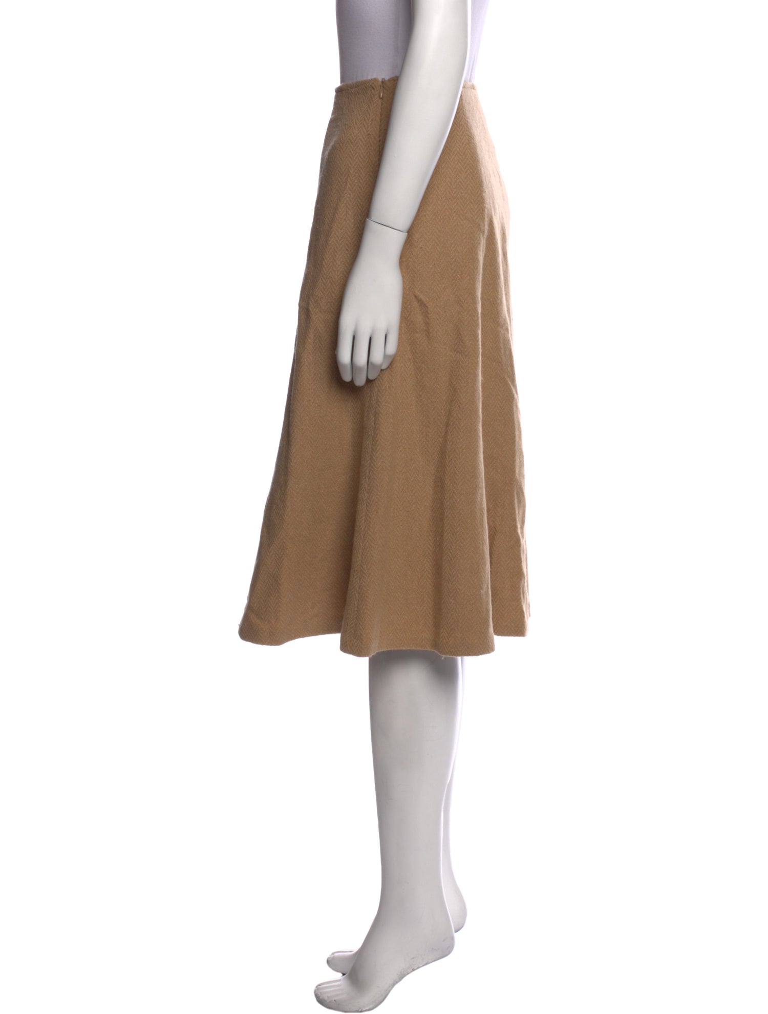 Ralph Lauren Collection Wool Knee-Length Skirt