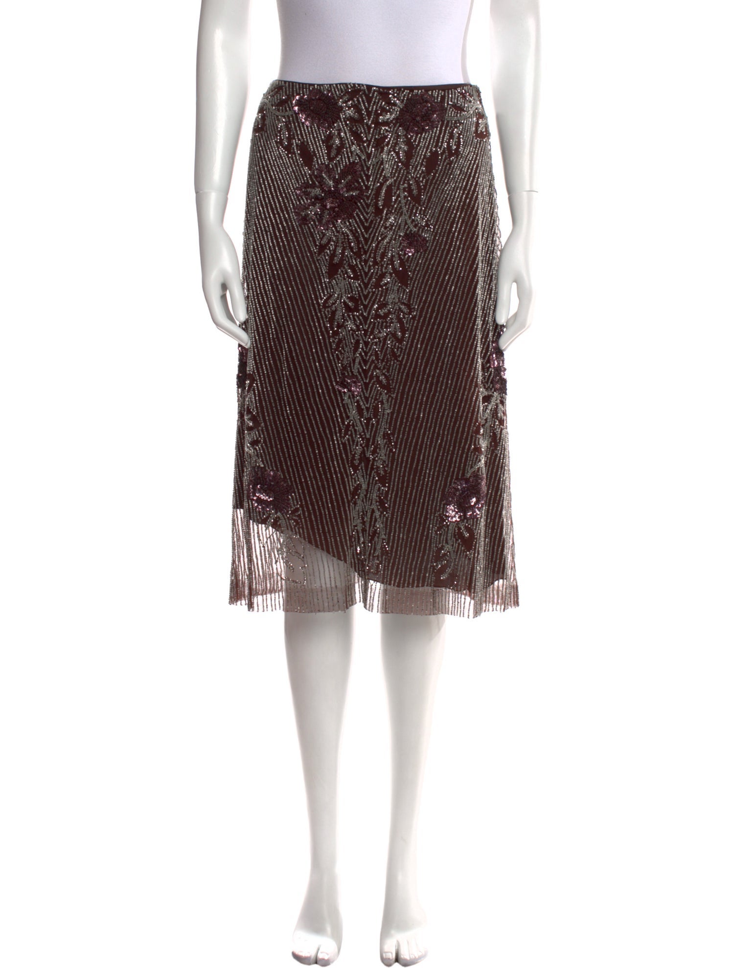 Ralph Lauren Collection Patterned Knee-Length Skirt