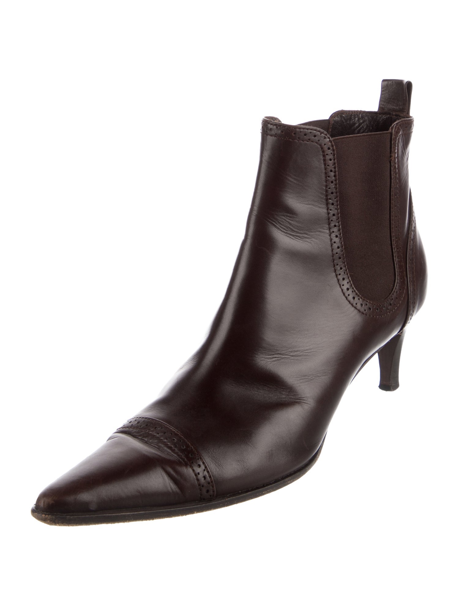 Ralph Lauren Collection Leather Chelsea Boots