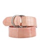 Ralph Lauren Collection Wide Alligator Belt