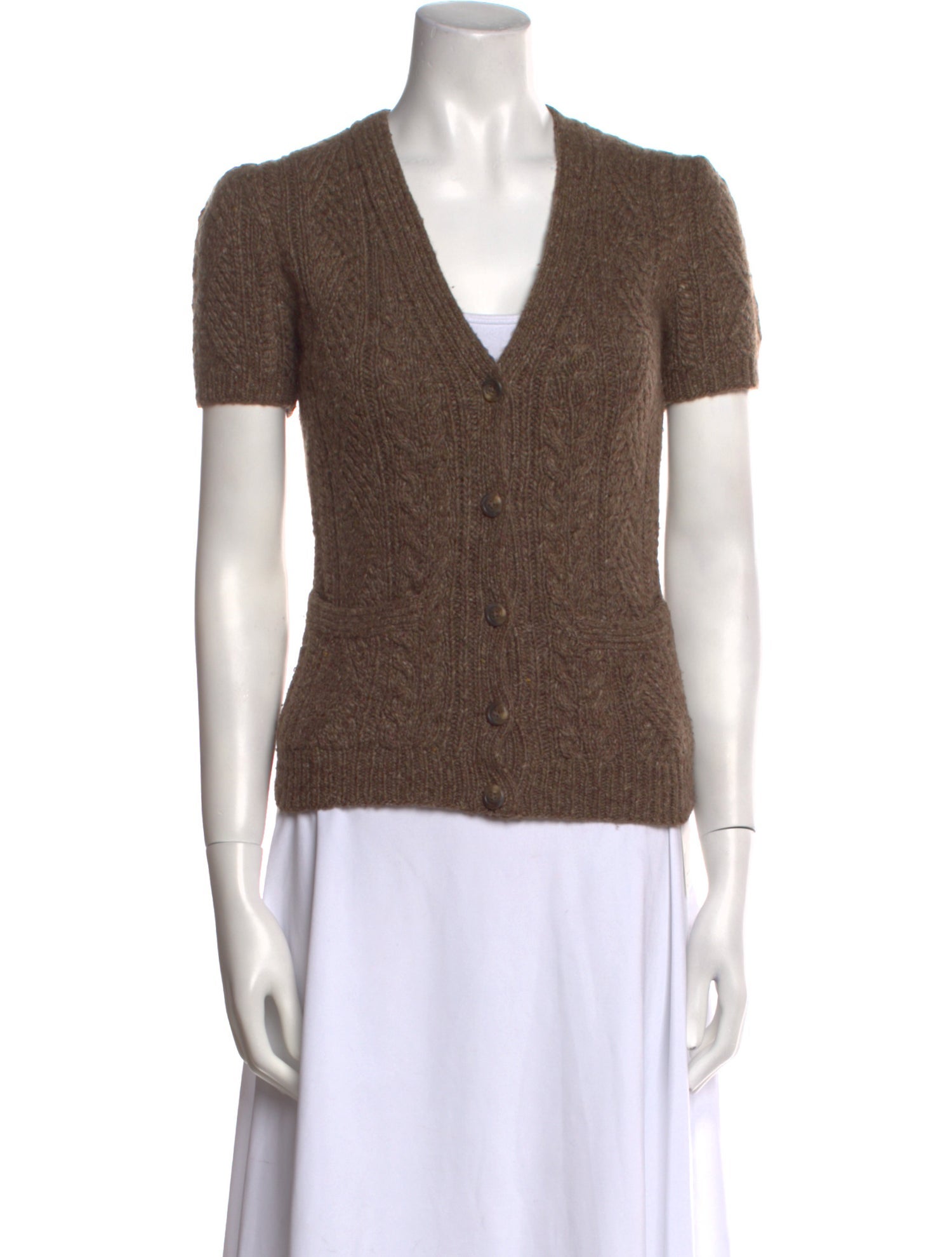 Ralph Lauren Collection Cashmere V-Neck Sweater