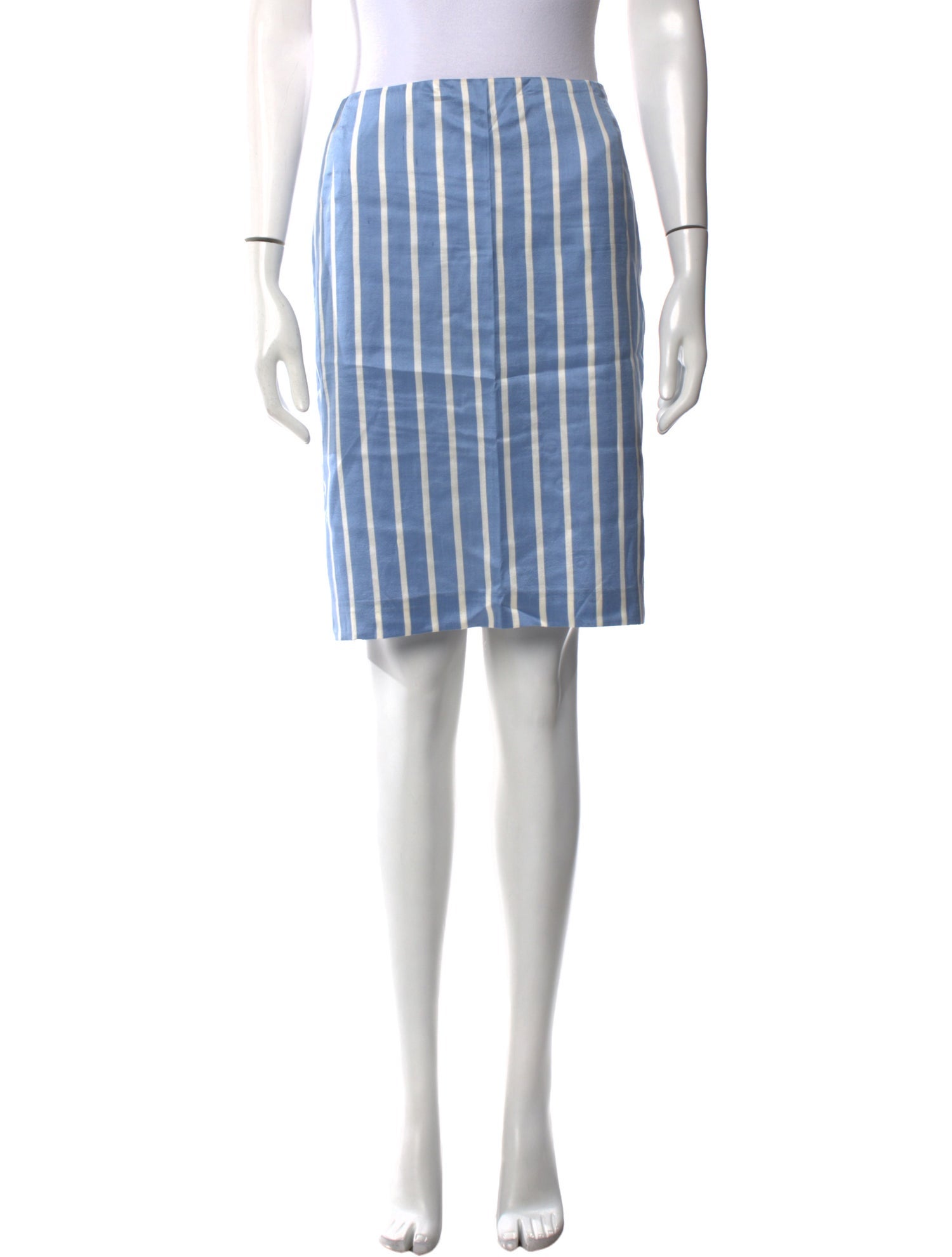 Ralph Lauren Collection Silk Knee-Length Skirt