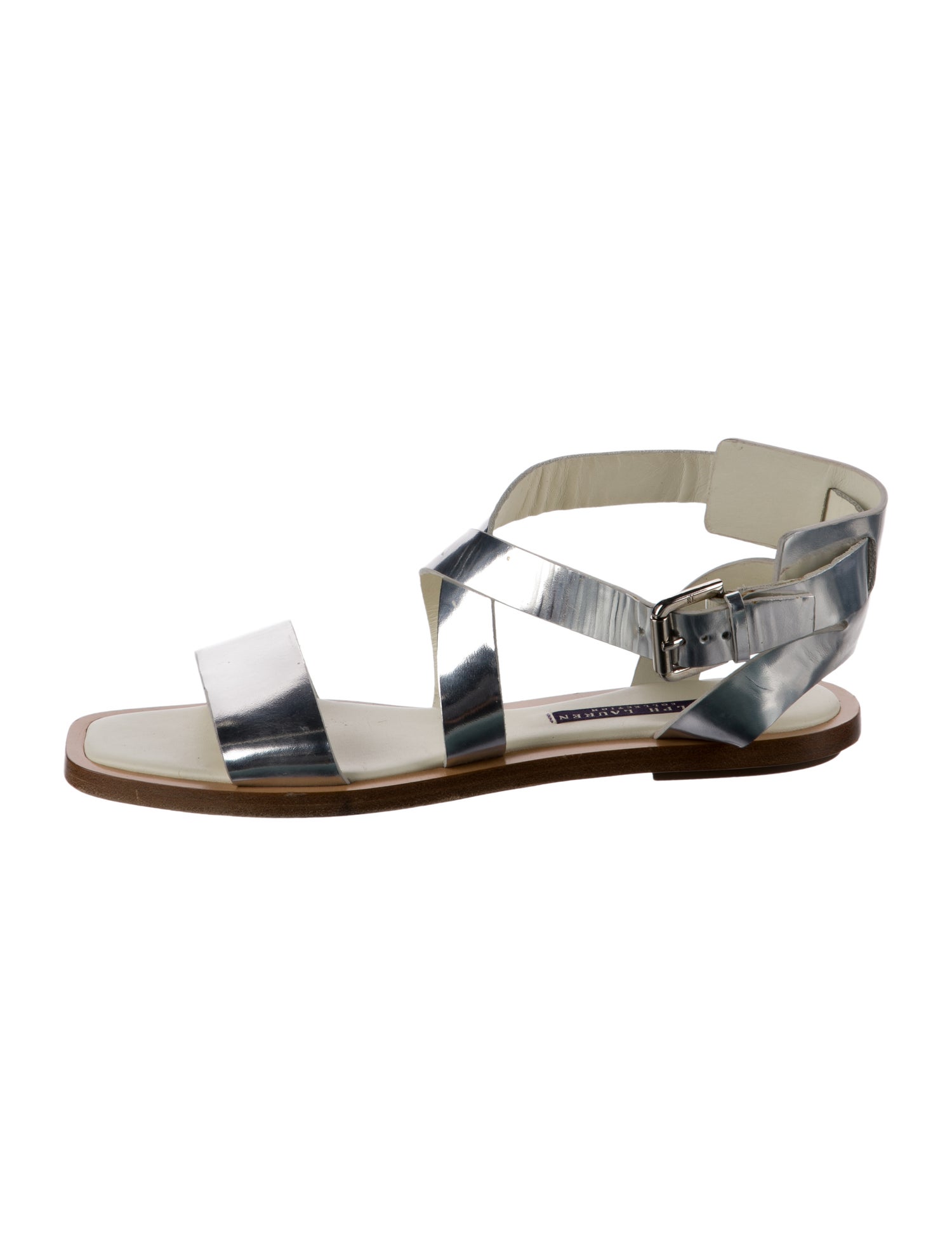 Ralph Lauren Collection Leather Sandals