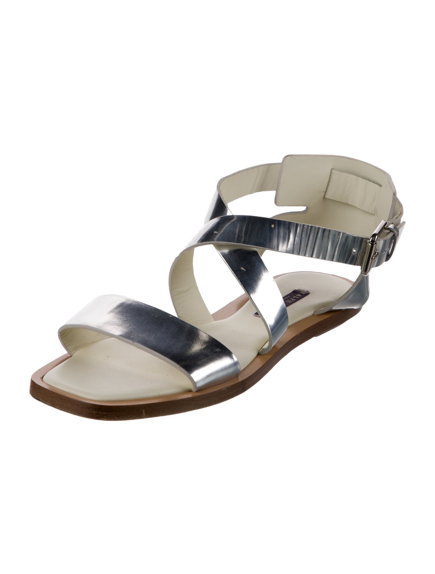 Ralph Lauren Collection Leather Sandals