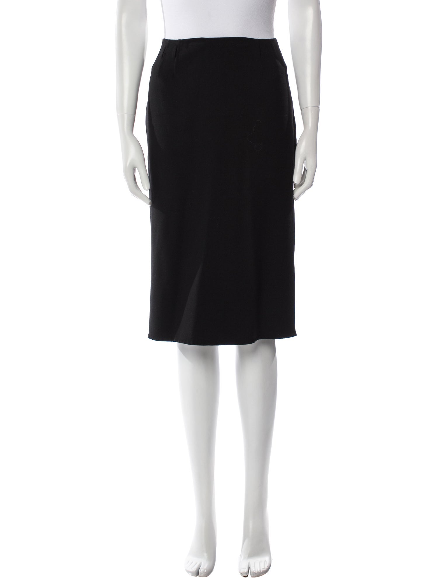 Ralph Lauren Collection Wool Knee-Length Skirt