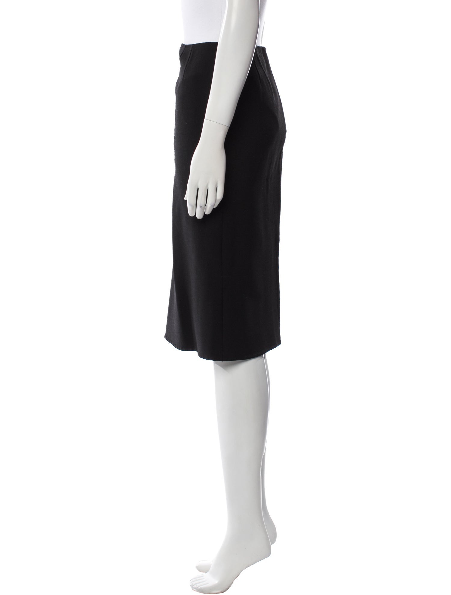 Ralph Lauren Collection Wool Knee-Length Skirt