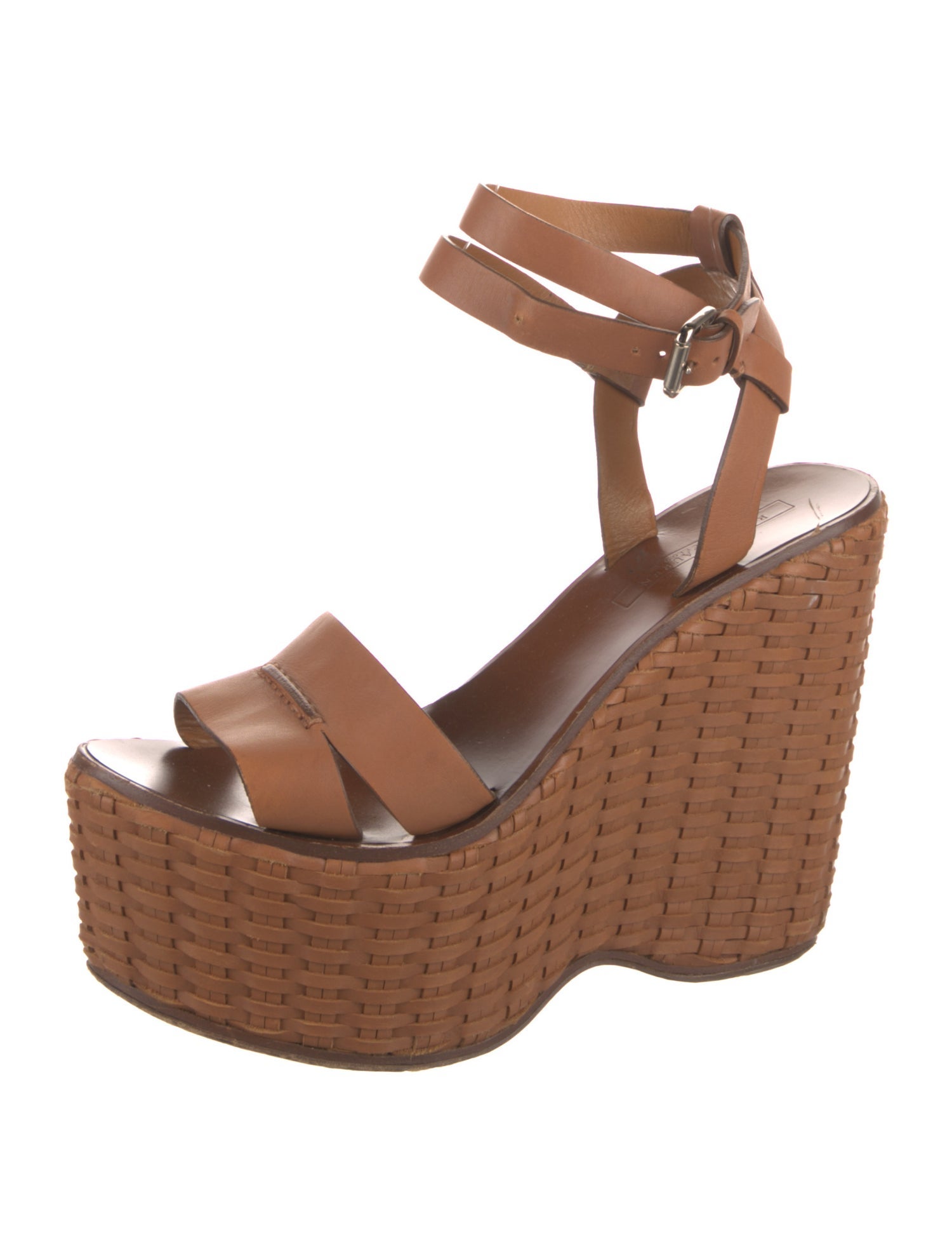 Ralph Lauren Collection Leather Sandals