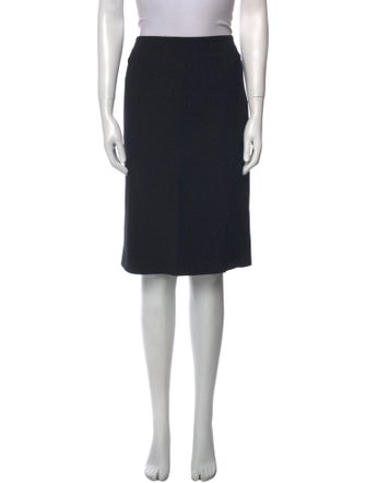Ralph Lauren Collection Wool Knee-Length Skirt