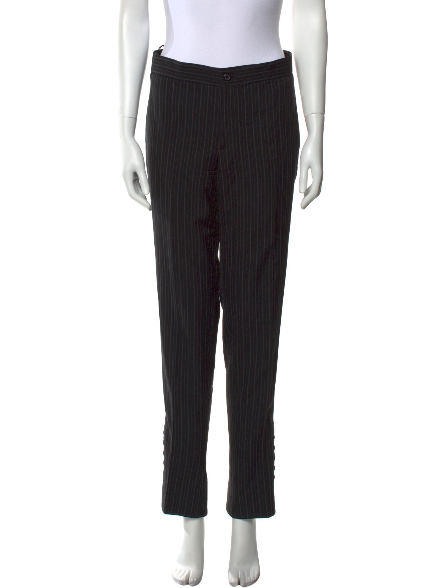 Ralph Lauren Collection Wool Straight Leg Pants