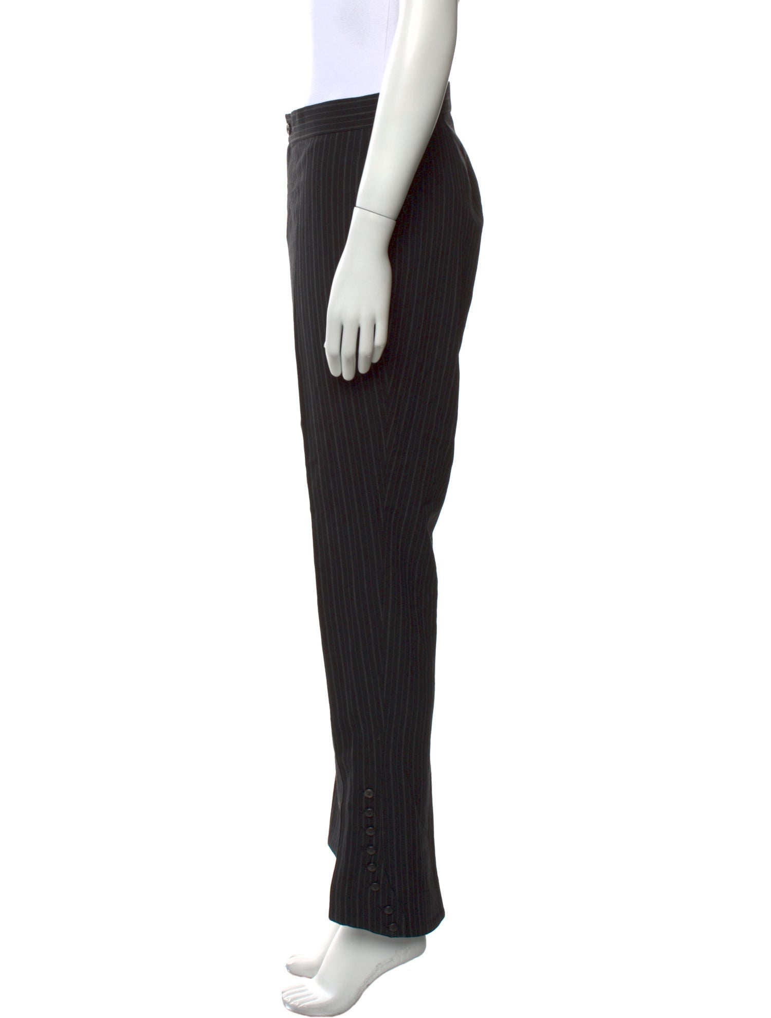 Ralph Lauren Collection Wool Straight Leg Pants