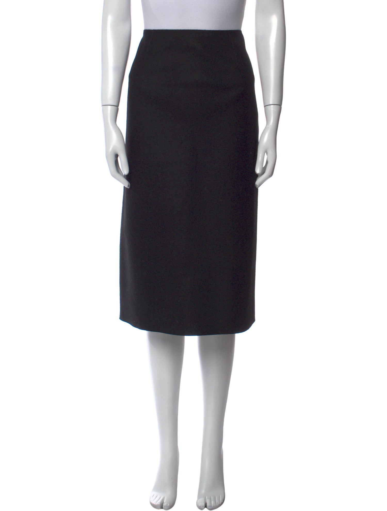 Ralph Lauren Collection Wool Knee-Length Skirt
