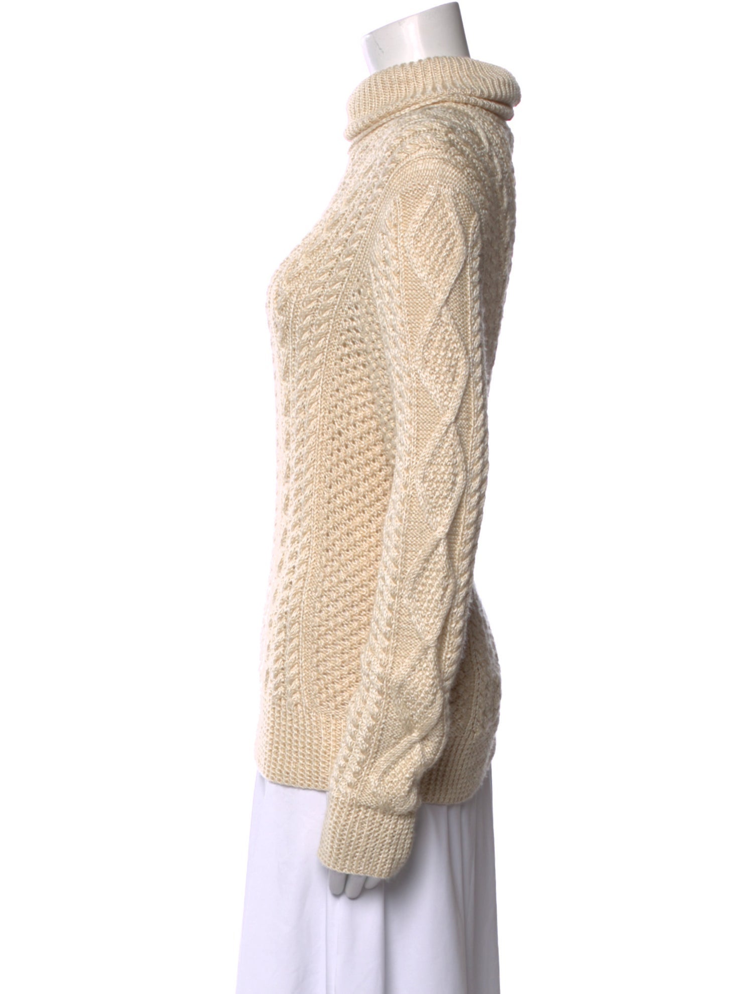 Ralph Lauren Collection Silk Turtleneck Sweater