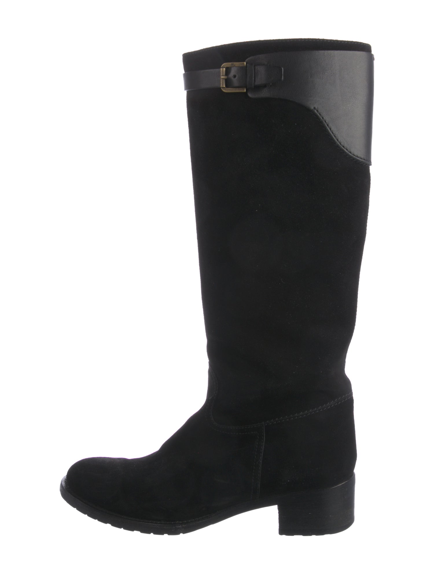 Ralph Lauren Collection Suede Riding Boots