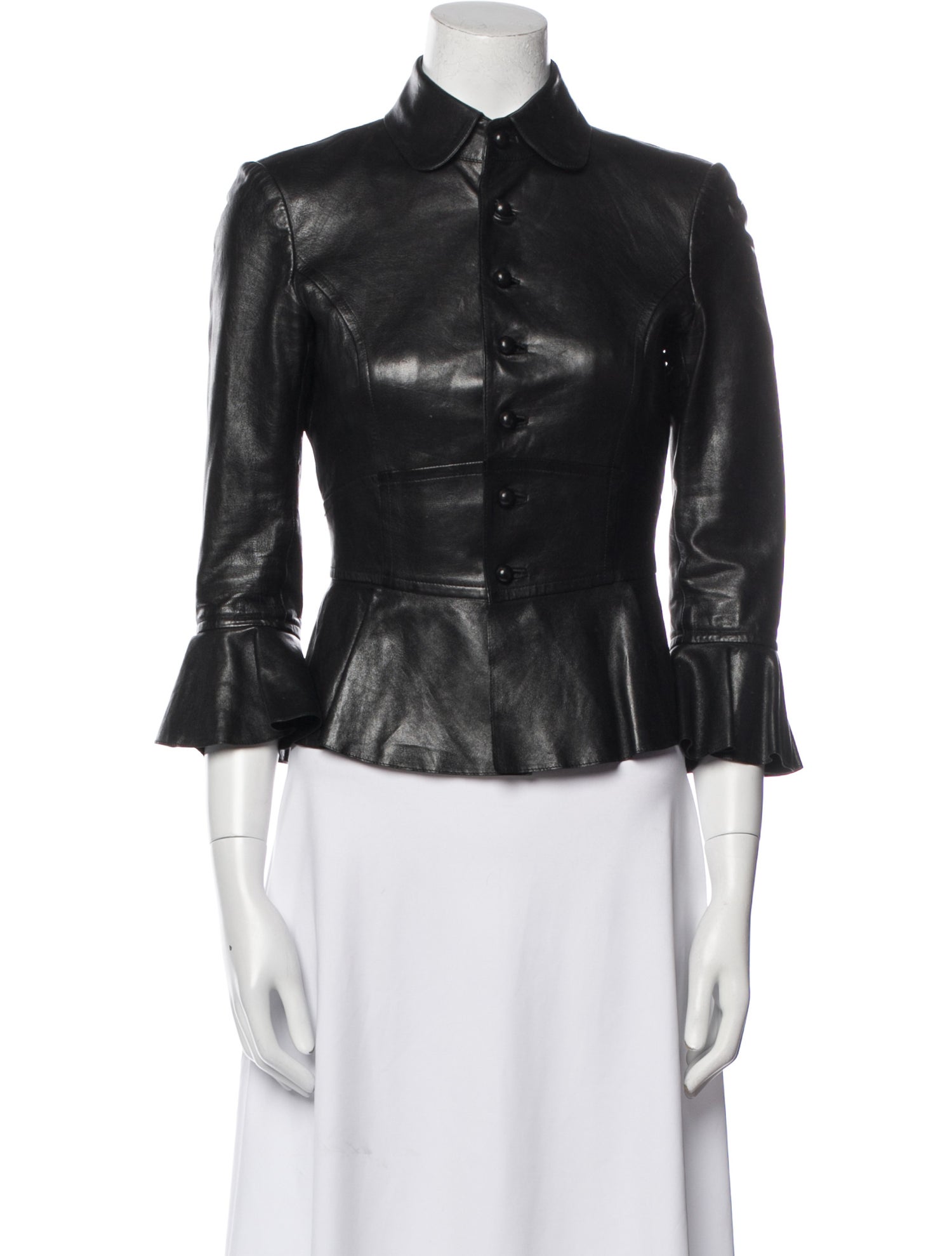 Ralph Lauren Collection Lambskin Biker Jacket