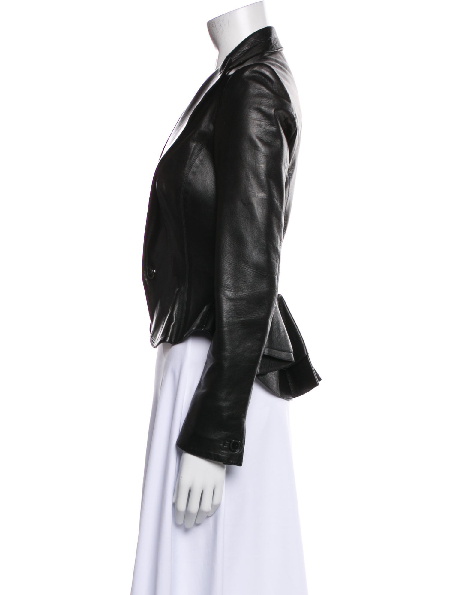 Ralph Lauren Collection Leather Blazer
