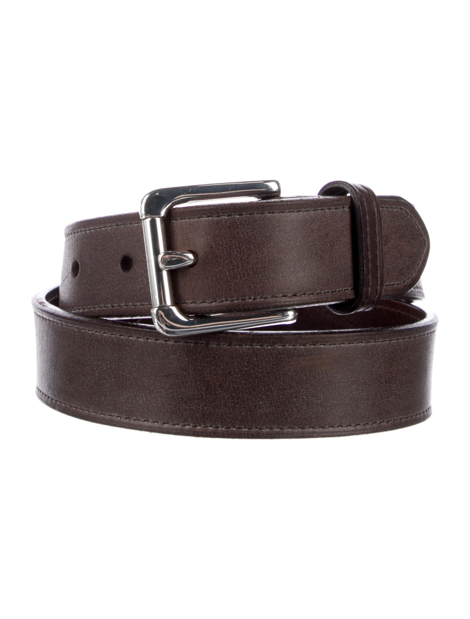 Ralph Lauren Collection Skinny Leather Belt