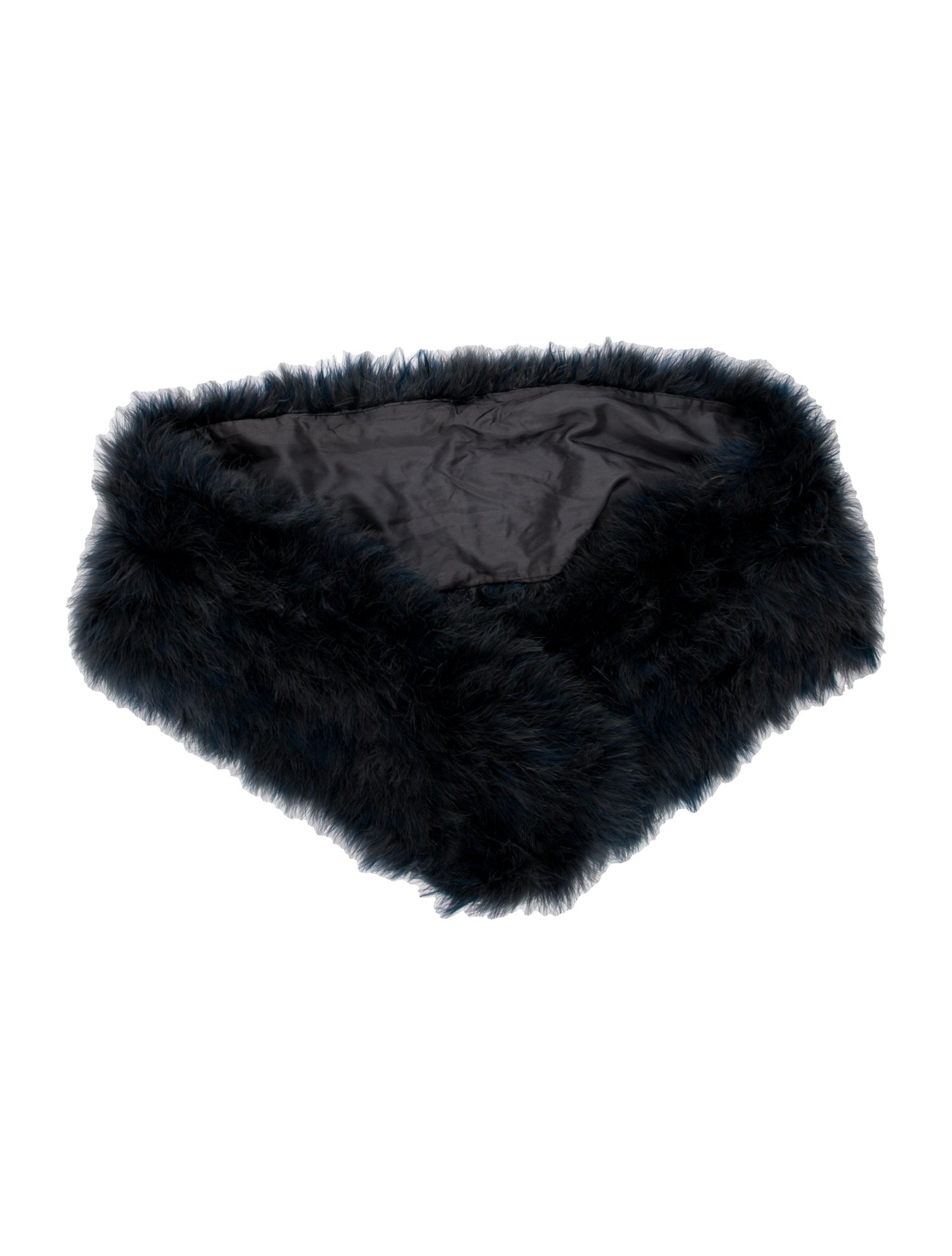 Ralph Lauren Collection Ostrich Feather Scarf