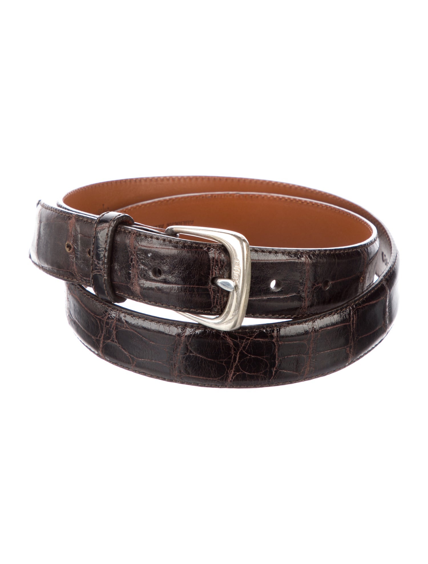 Ralph Lauren Collection Alligator Belt