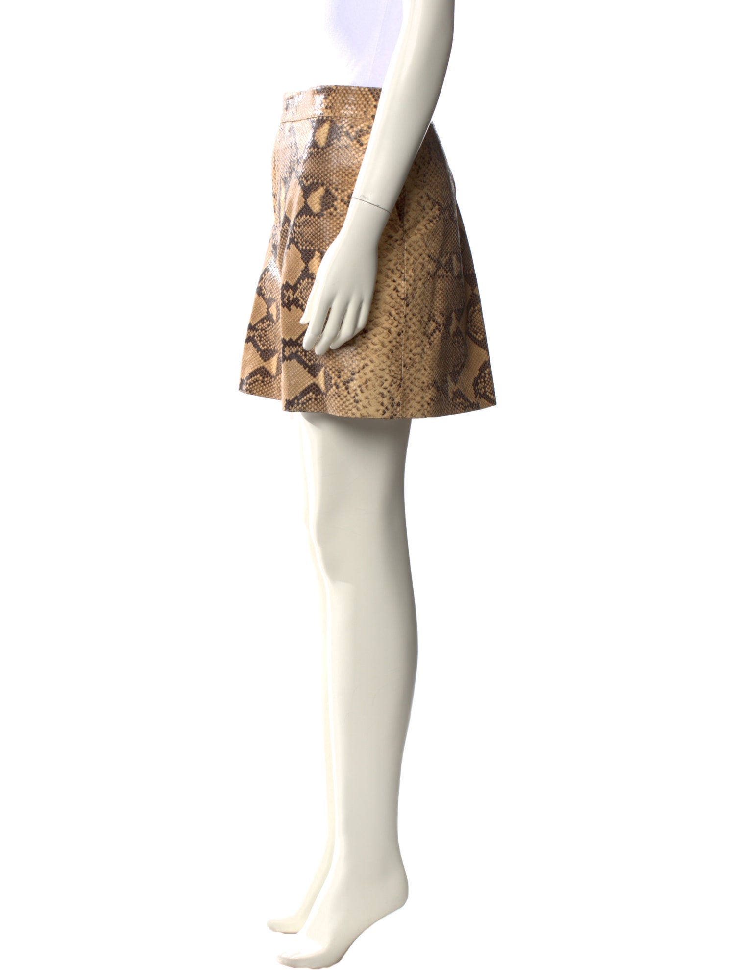 Ralph Lauren Collection Leather Mini Shorts w/ Tags