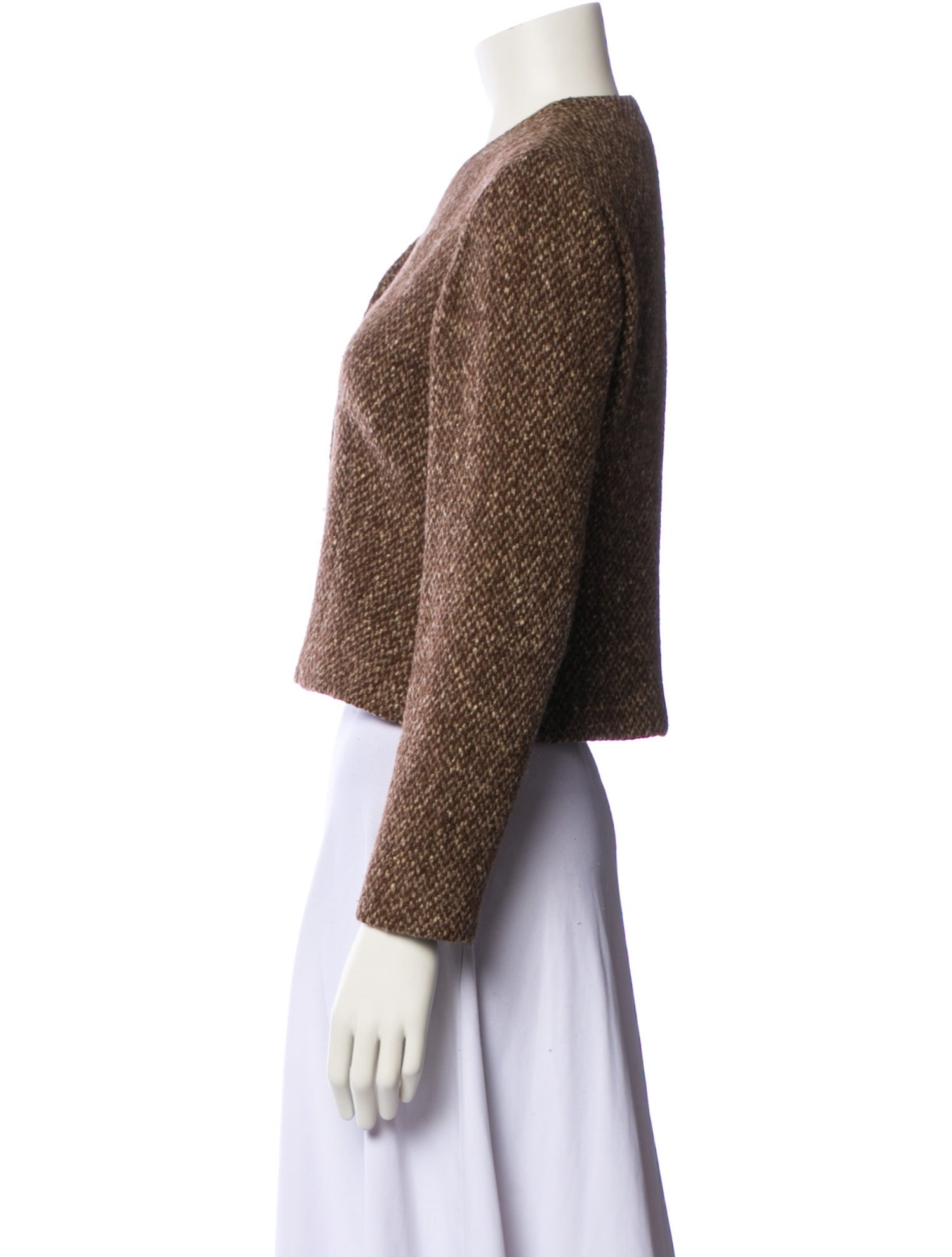 Ralph Lauren Collection Wool Tweed Pattern Blazer