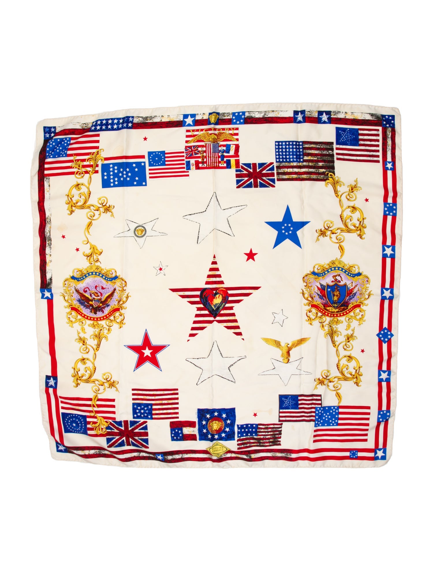 Atelier Versace Printed Scarf