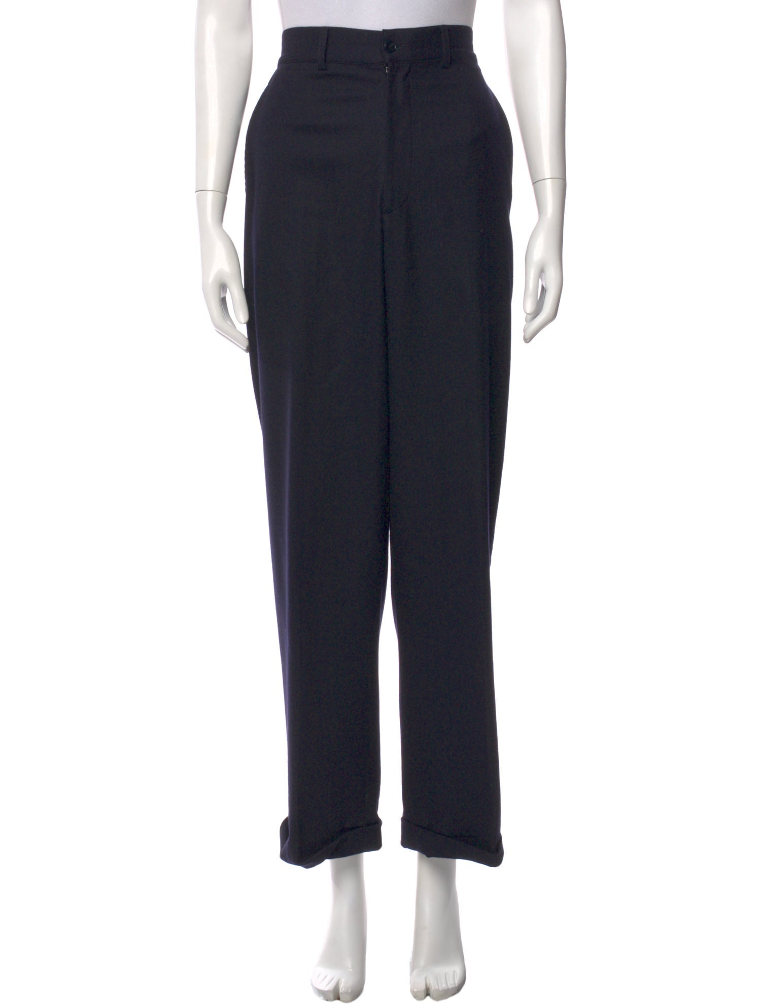 Ralph Lauren Collection Wool Wide Leg Pants