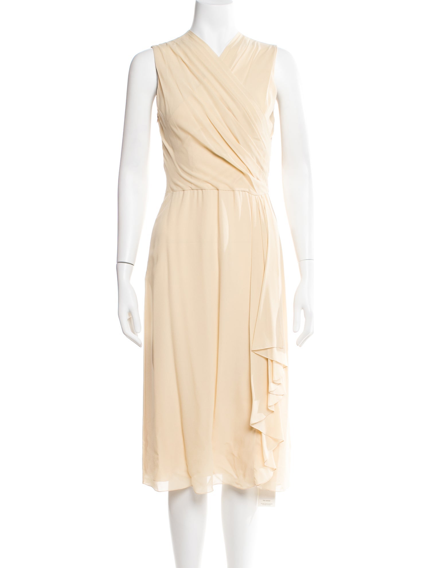Ralph Lauren Collection Silk Midi Length Dress w/ Tags