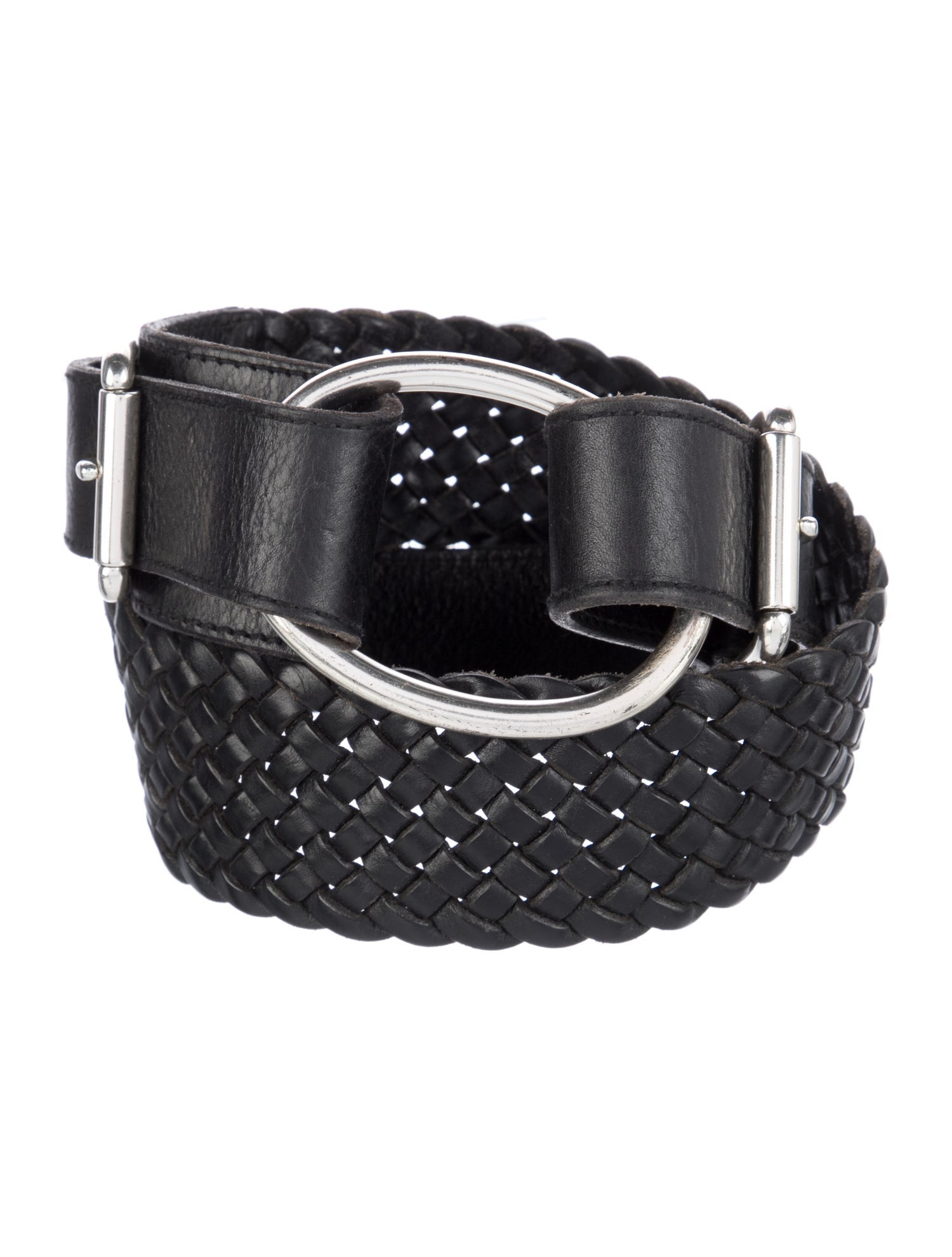 Ralph Lauren Collection Wide Leather Waist Belt