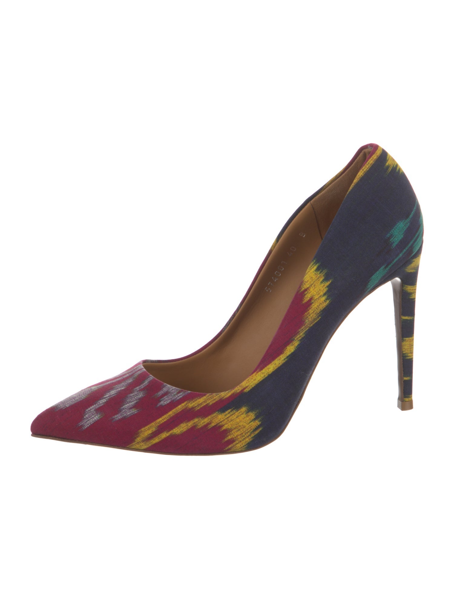 Ralph Lauren Collection Tie-Dye Print Pumps