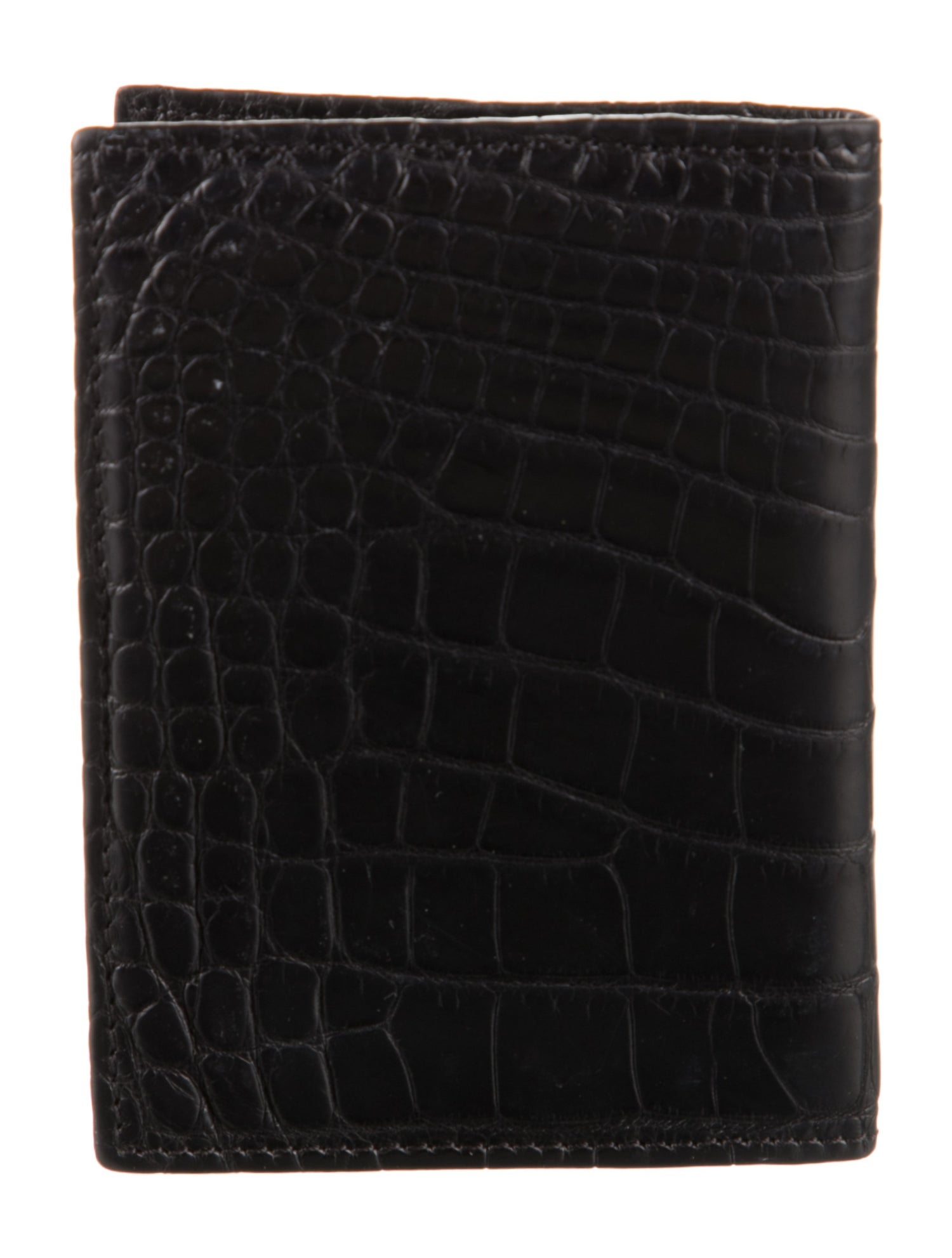 Ralph Lauren Collection Embossed Leather Bifold Wallet