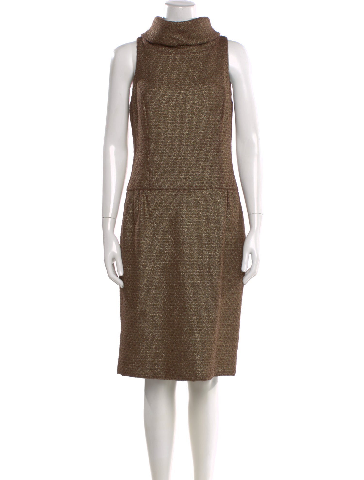 Ralph Lauren Collection Wool Knee-Length Dress