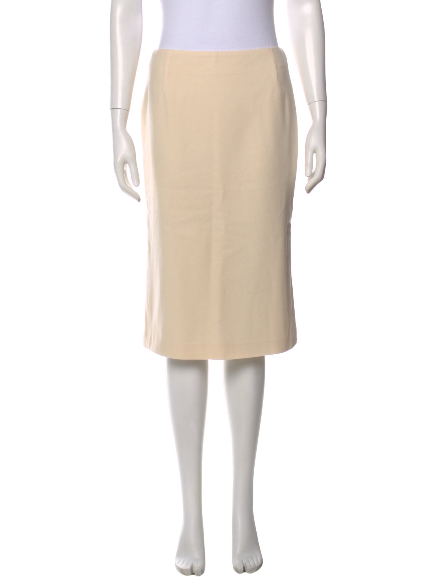Ralph Lauren Collection Wool Knee-Length Skirt
