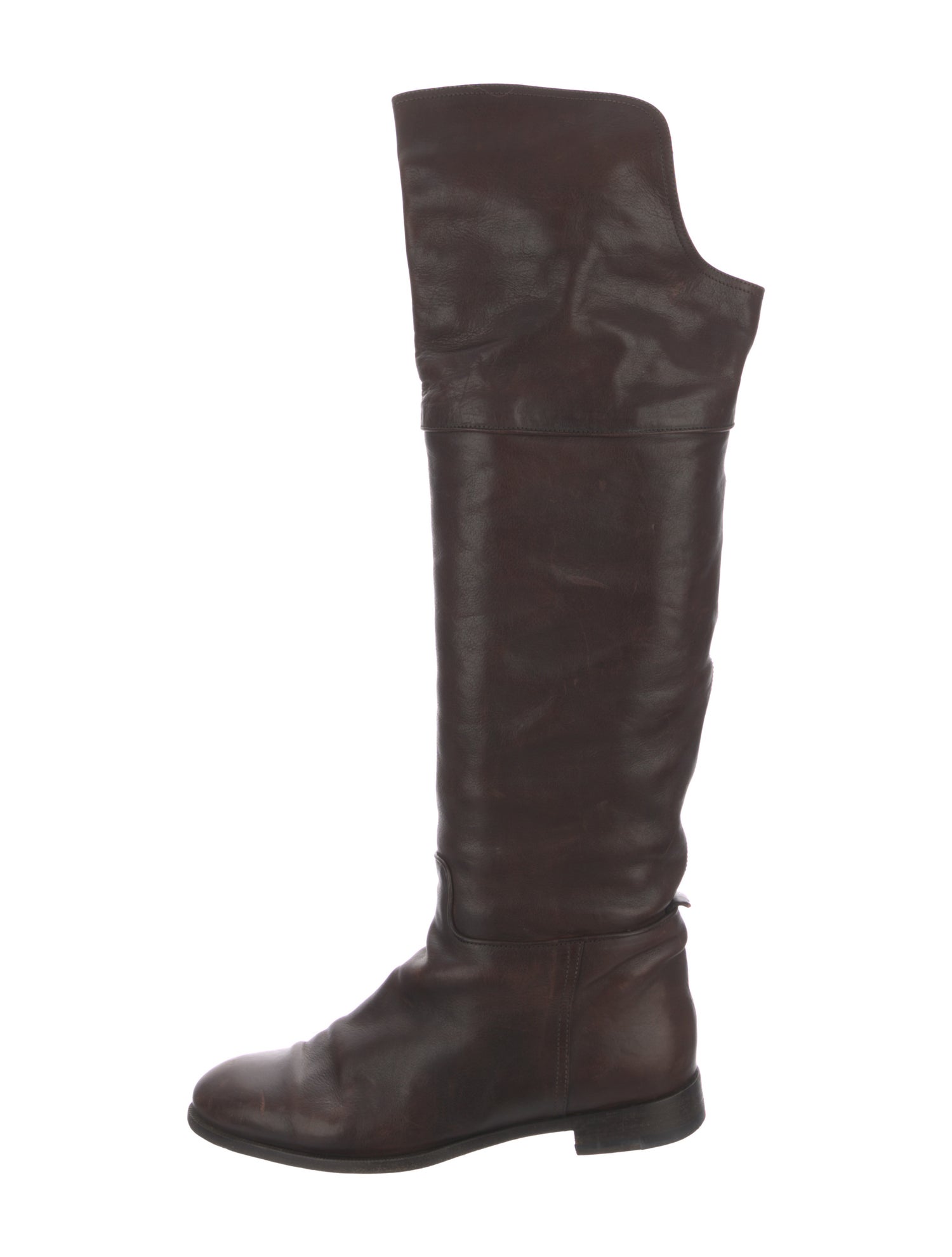 Ralph Lauren Collection Leather Riding Boots