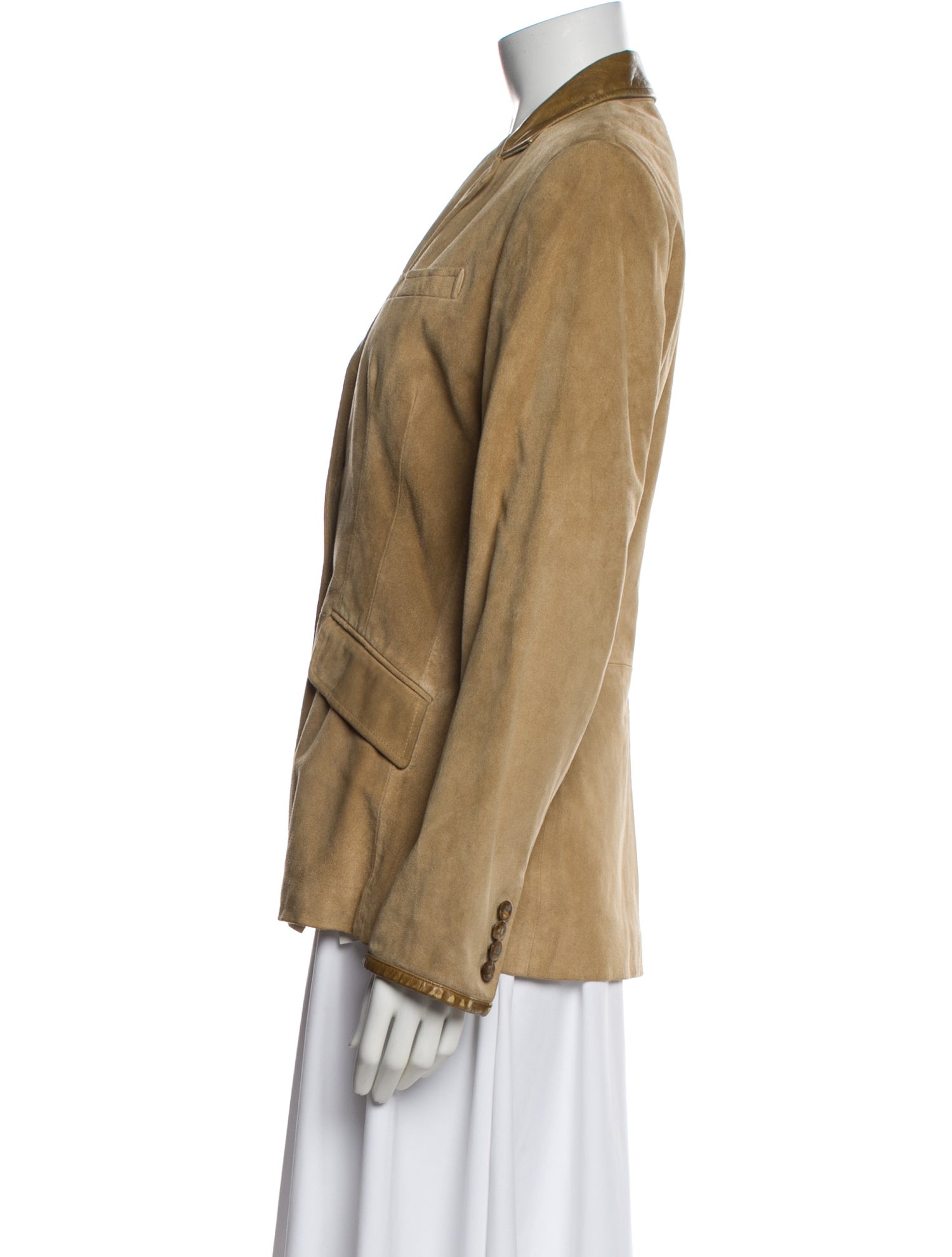 Ralph Lauren Collection Leather Blazer