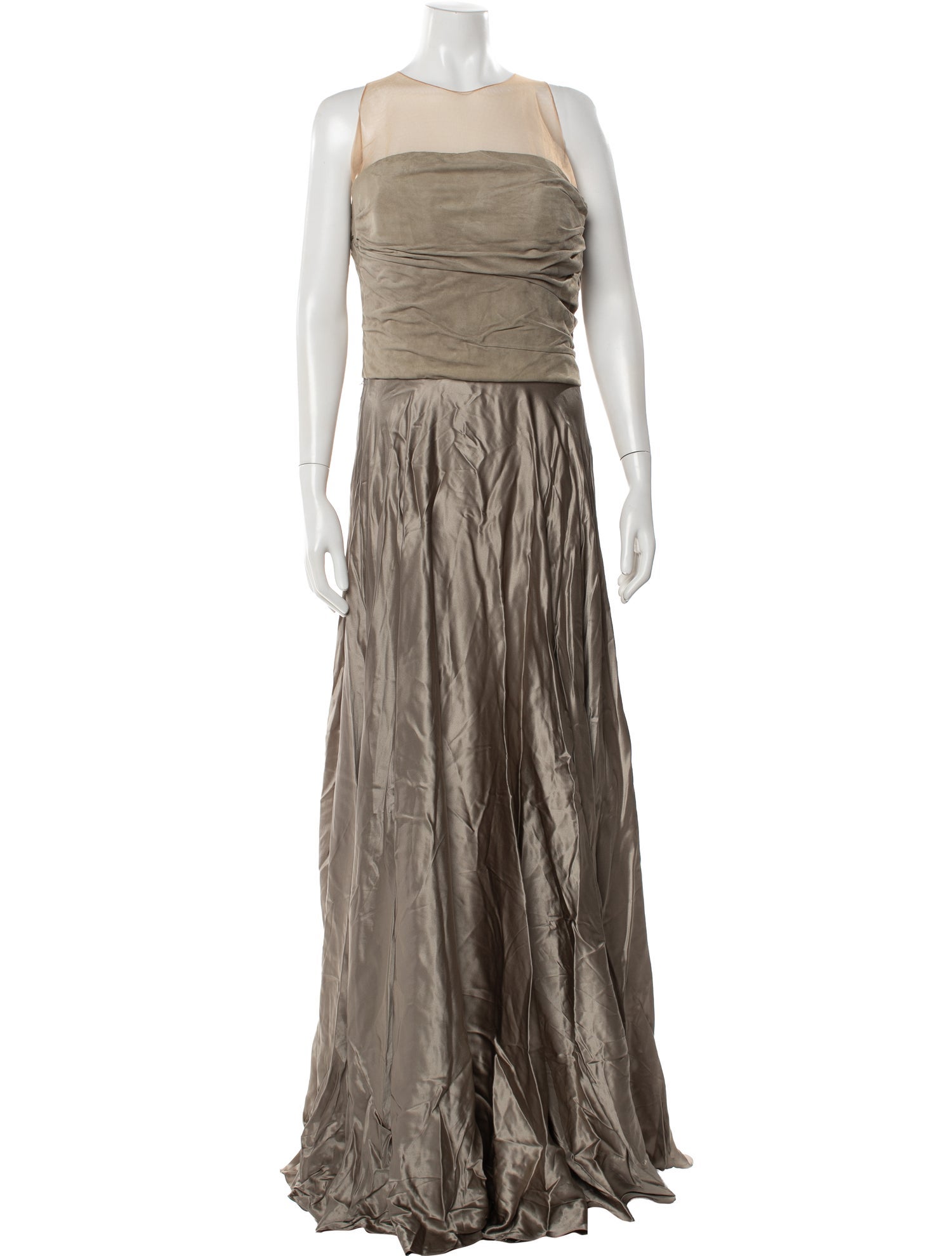 Ralph Lauren Collection Silk Long Dress