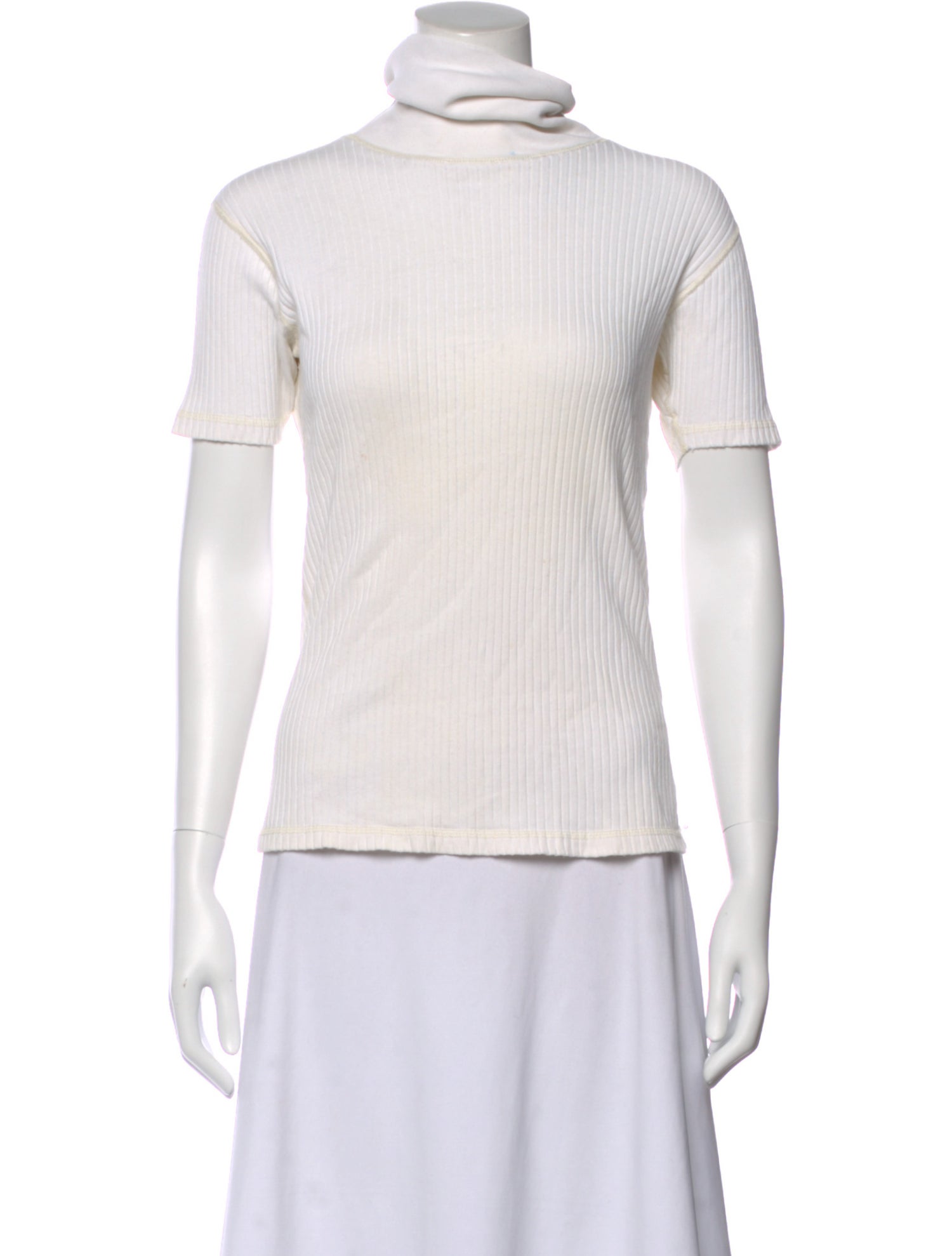 Ralph Lauren Collection Turtleneck Short Sleeve Top