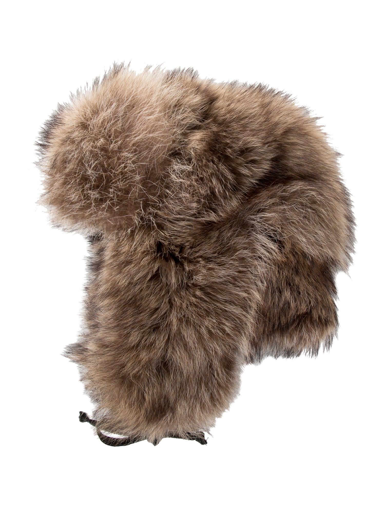 Ralph Lauren Collection North American Raccoon Fur Trapper Hat W. Tags