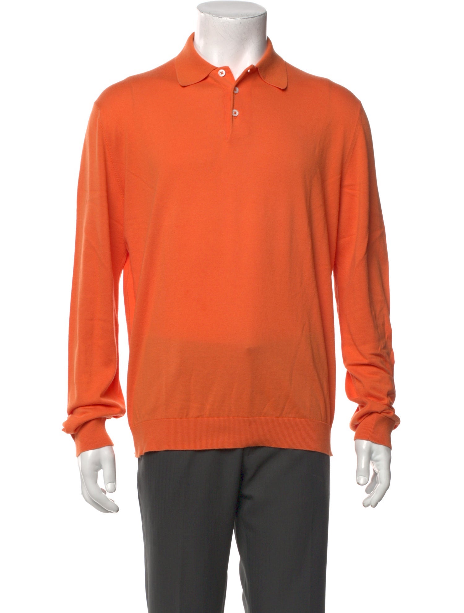 Ralph Lauren Collection Mock Neck Long Sleeve Polo Sweater