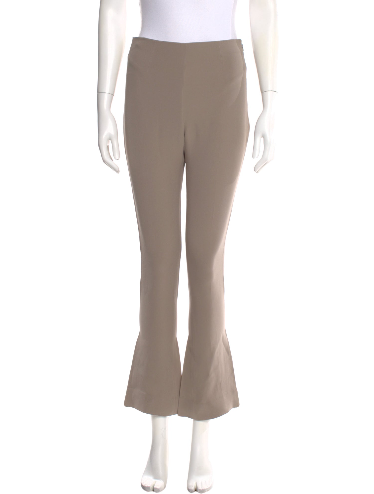 Ralph Lauren Collection Silk Straight Leg Pants