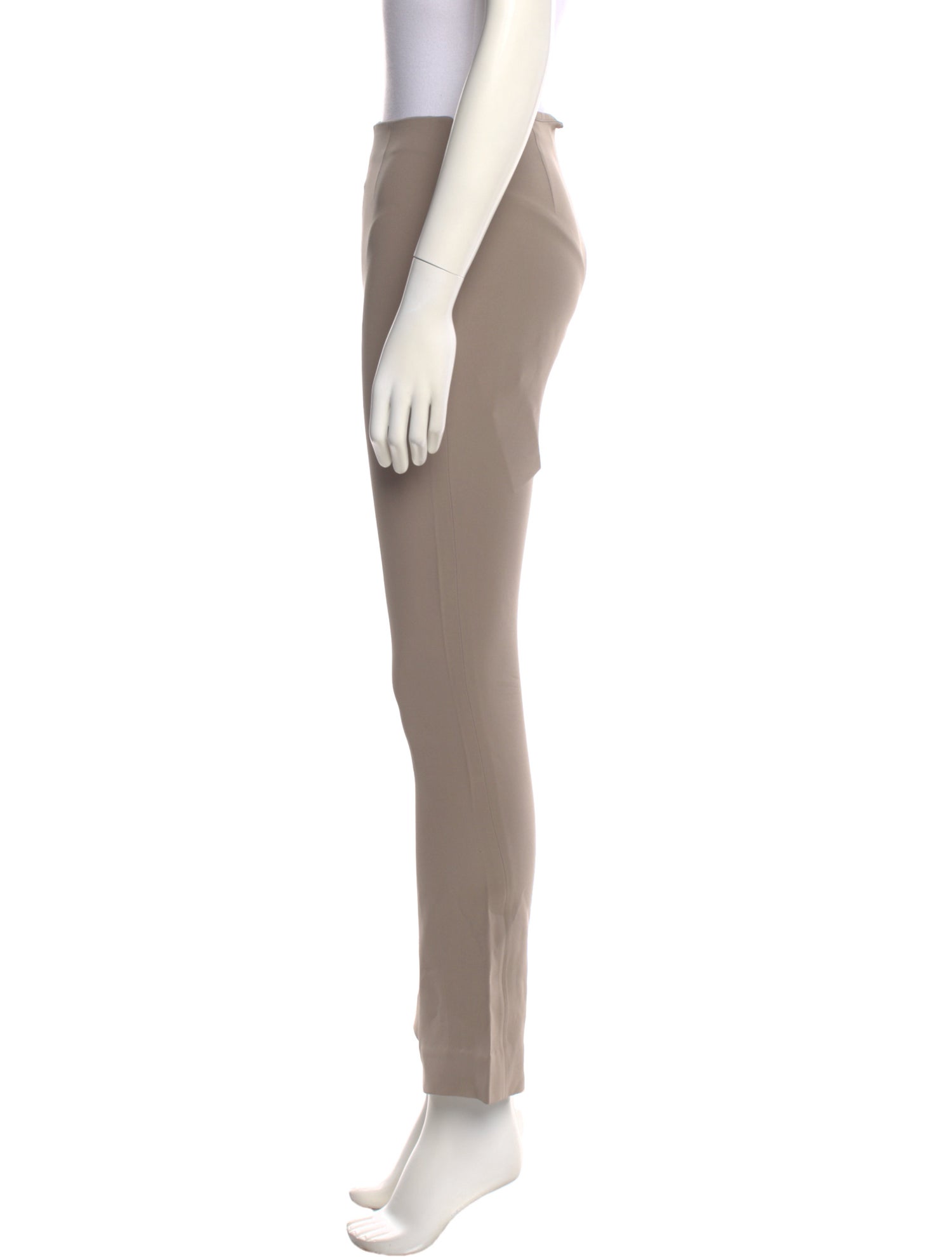 Ralph Lauren Collection Silk Straight Leg Pants