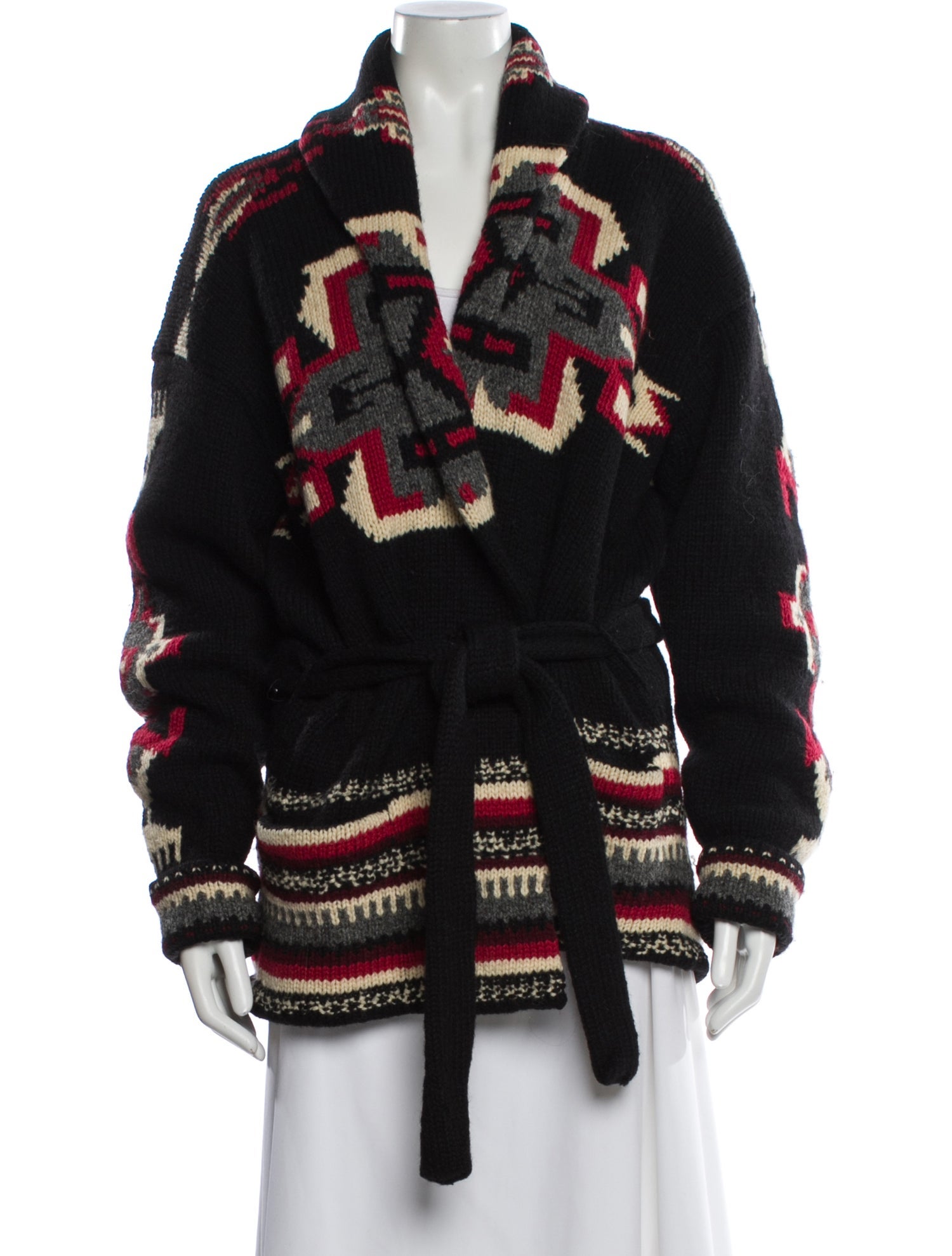 Ralph Lauren Collection Wool Striped Sweater