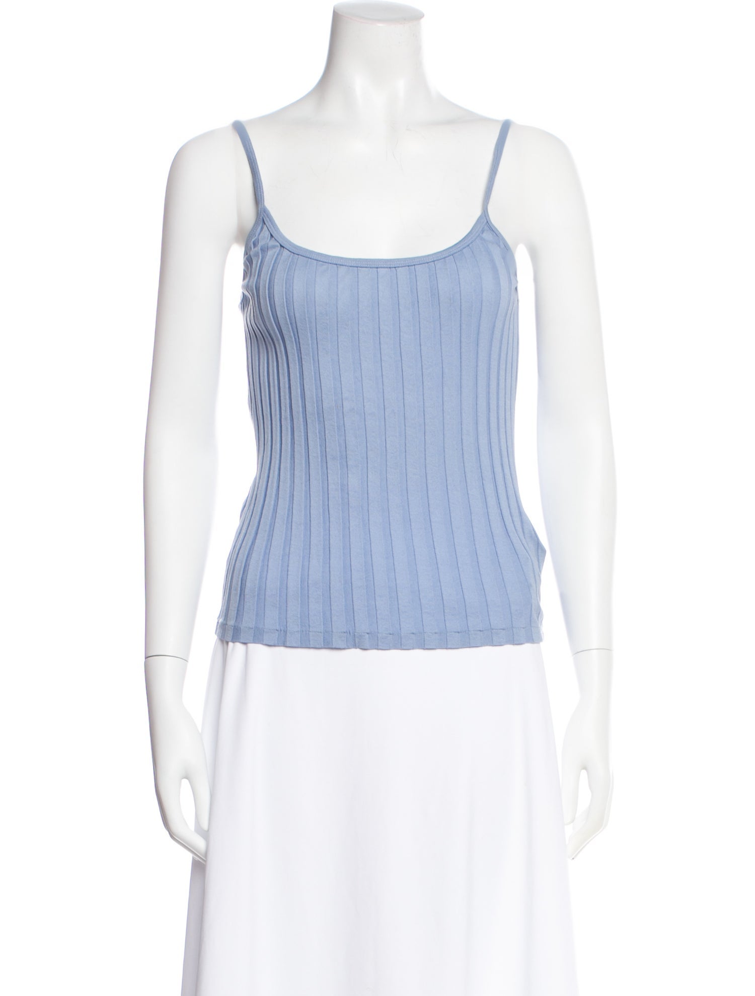 Ralph Lauren Collection Scoop Neck Sleeveless Top