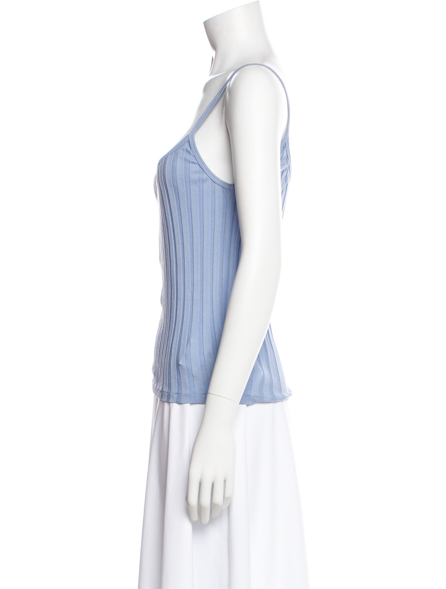Ralph Lauren Collection Scoop Neck Sleeveless Top