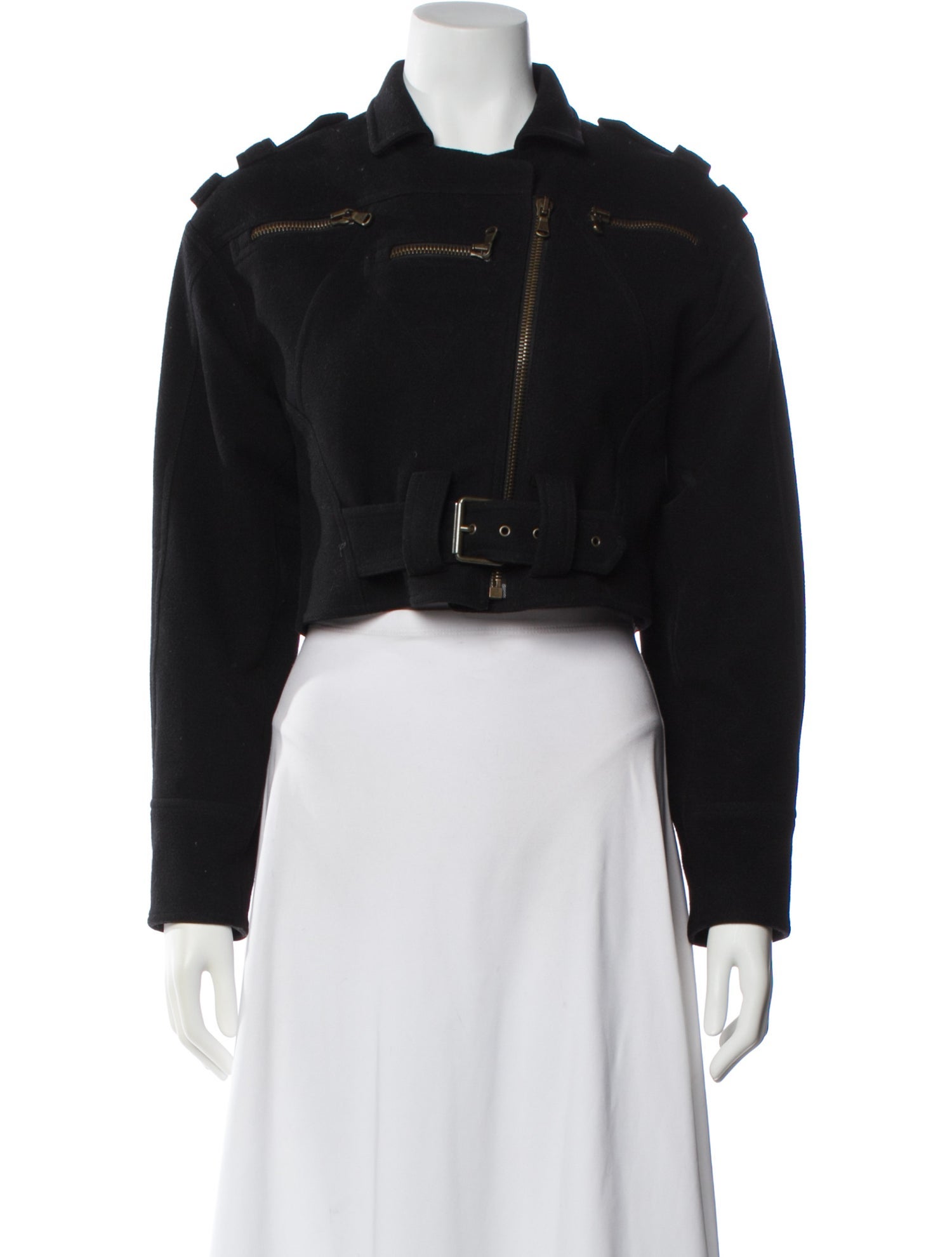 Ralph Lauren Collection Wool Biker Jacket