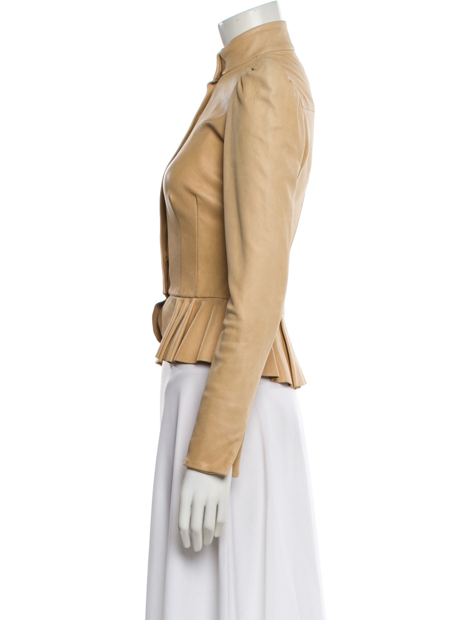Ralph Lauren Collection Leather Fur Jacket