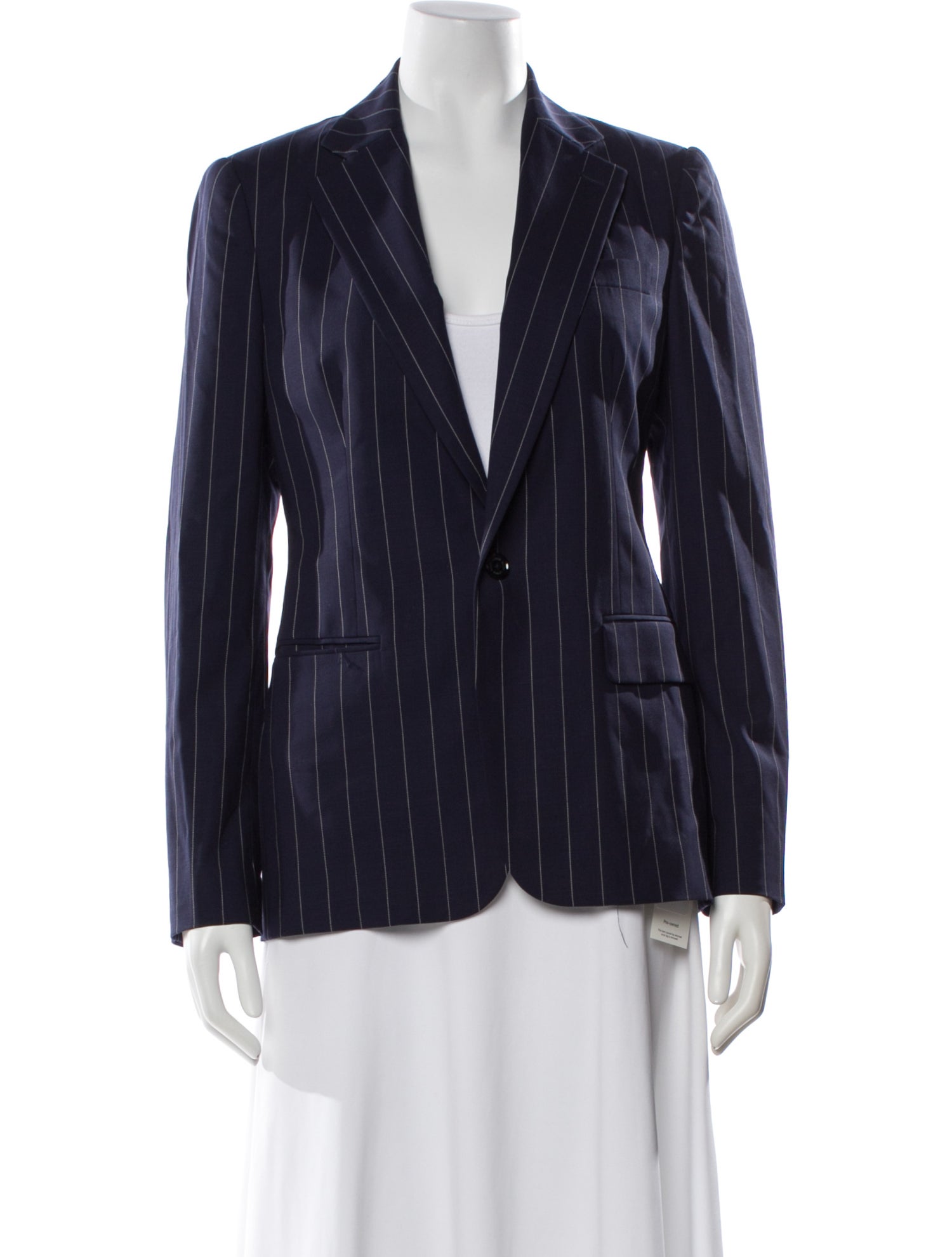 Ralph Lauren Collection Wool Striped Blazer