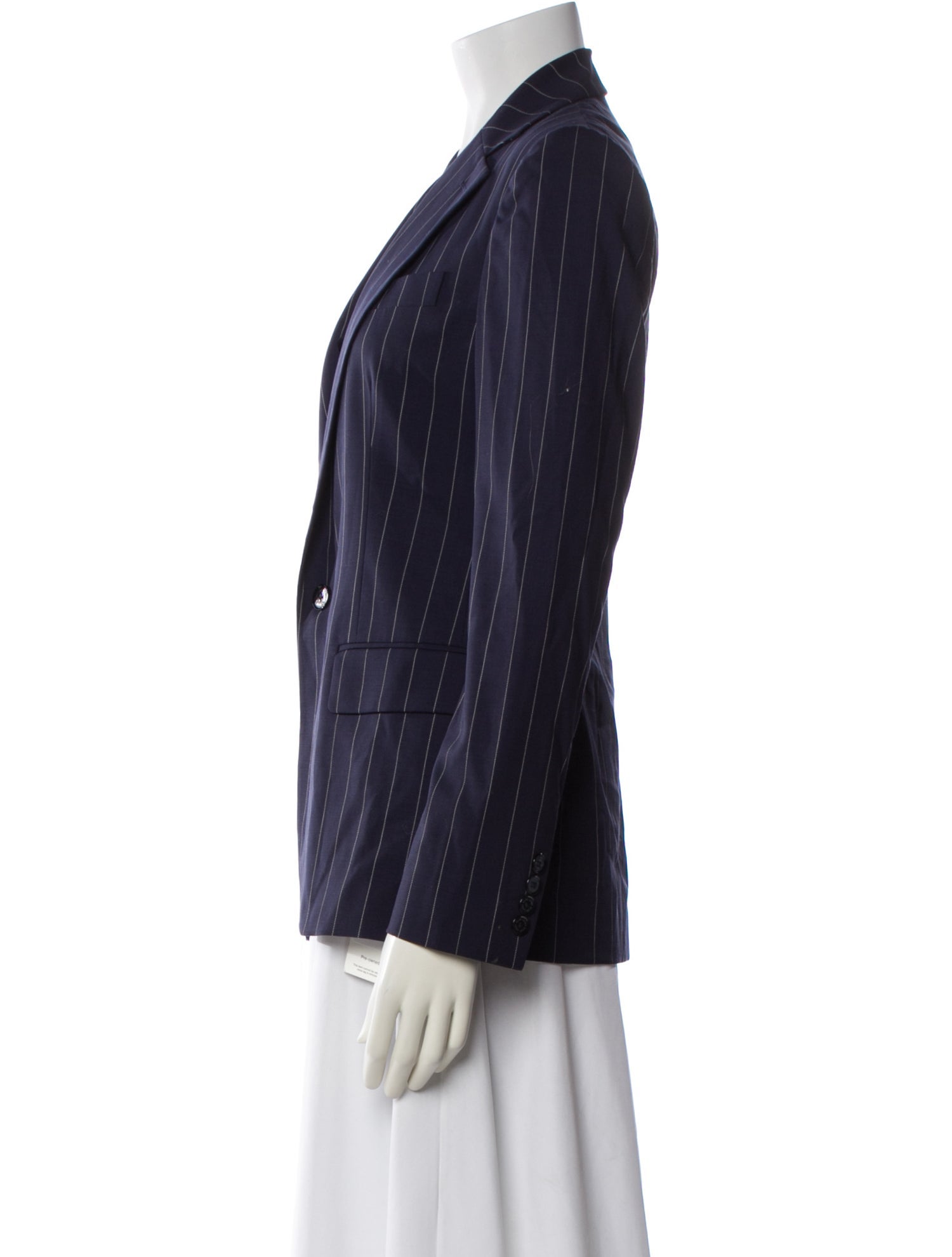 Ralph Lauren Collection Wool Striped Blazer